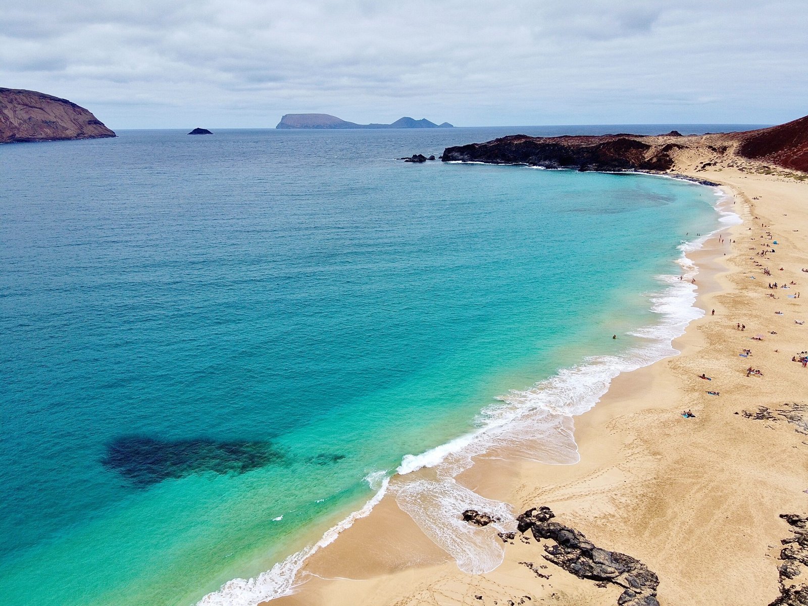 aerial view of beach during daytime